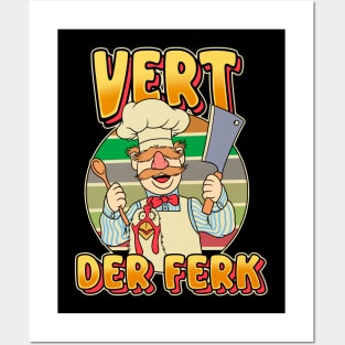 Vert Der Ferk Posters and Art